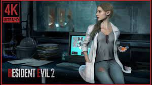 Resident Evil 2 Remake: All Annette Birkin Cutscenes (4K 60fps) - YouTube