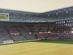 Im neuen stadion sind spiele am sonntagmittag weiterhin verboten. Modell Fur Das Neue Sc Stadion Steht