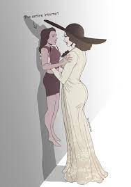 Lady dimitrescu herself is tall and voluptuous, which to some lady dimitrescu may be beguiling, but to others she's one of the most terrifying monsters to have come from the resident evil franchise. Pin On Alcina Dimitrescu