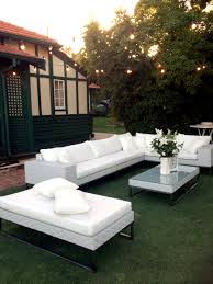 Other armchairs and sofa models that we supply for hire include the oslo, wingback, doughnut tower and led sofa. White Wicker 2 Seat Couch Outdoor Furniture Hire Perth Party Hire