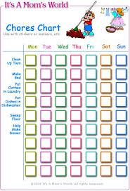 29 Images Of House Chores Template Dinapix Net
