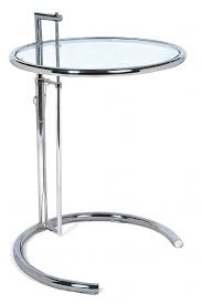 The table top is also available in a smoked, grey, glass and black metal. Style Icon Eileen Gray Design Sponge
