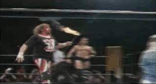 Yes, this is mick foley and terry funk's infamous match in the king of the deathmatch tournament. Top 50 Wrestlers Of The 1990s 25 Terry Funk The Keystone Statement