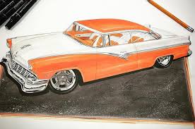 Image result for Ford Yellow 1956 Wayne Works