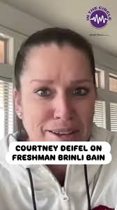 From Wednesday's In The Circle🎙️, Courtney Deifel breaks down what stands  out about Arkansas freshman Brinli Bain., Listen to the full episode here  anywhere you listen to podcasts.