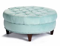 Let's check them out one by one here. Cecilia Round Button Tufted Ottoman Marshfield Furniture