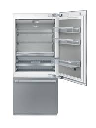 The ice maker sensors will automatically stop ice production, but the control will remain in the on (left) position. T36bb925ss Thermador Built In Two Door Bottom Freezer 36 Professional T36bb925ss C C Audio Video And Appliance