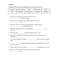 Kata majemuk adalah gabungan dua kata (morfem) dasar yang pada akhirnya memiliki makna baru. Soalan Kata Nama Am Konkrit Kuora 4