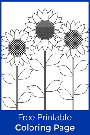 Mickey mouse in garden disney 28f3. Free Printable Sunflower Garden Coloring Page Mama Likes This