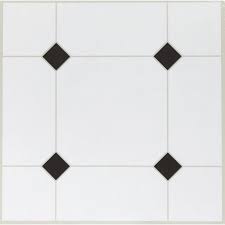 Black And White Vinyl Floor Tiles Uk Home Impressions Vinyl Floor Tile Black Diamond Vinyl Flooring Tile Floor Diamond Tile