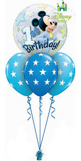 Maybe you would like to learn more about one of these? Gabis Ballonerie Ballonbouquet Happy Birthday Disney Bubble 1st Birthday Heliumgefullt