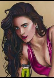 Dibujo de Sue de The Substance