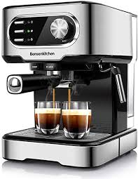 Delonghi coffee machine bean to cup manualidades para hacer con/ampolletas. Amazon Com Cafetera De Cafe De 15 Bares Con Espumador De Leche Espumosa 850 W De Alto Rendimiento Sin Fugas 1 5 Litros De Agua Extraible Para Cafetera De Cafe Cafe Para Cafe Expreso