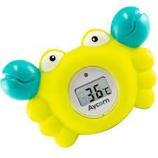 A baby bath thermometer give parents peace of mind that the water is at a safe temperature. Buy Aycorn Digital Baby Bath Thermometer Baby Safety Fahrenheit Water Temperature Thermometer Room Thermometer With Led Display And Temperature Warning Infant Baby Bath Toys Floating Toy Thermometer Online In