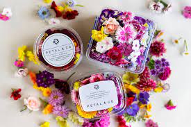 This is a salad show stopper for having a bright color (red, orange, yellow) which you couldn't possibly ignore. Petal Co Edible Flowers