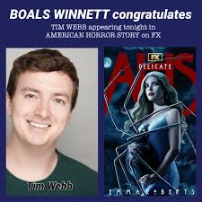 Tim Webb appears tonight