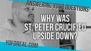 The painting depicts the martyrdom of st. Why Was St Peter Crucified Upside Down Fr Agustino Youtube