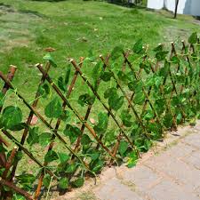 Faux garden trellis wooden fence artificial hedge decorative for balcony. 40cm Terynbat Fence Fence 70cm Holiday Activities Layout With Green Vine Simulation Plant Retractable Fence Wall Mall Decoration Wooden Fence Balcony Wooden Wooden Fence Garden Decor Garden Outdoors Porttms Com