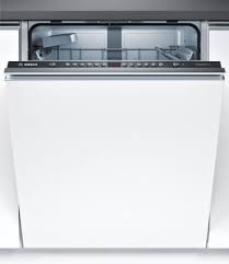 Bosch has wisely placed the control panel on the top of the door. Bosch Smv46gx01e Serie 4 Silenceplus 12 Place Setting 60cm Fully Integrated Dishwasher