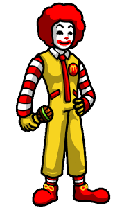 Ronald mcdonald has become more of a meme, thus why his poses are made to be more powerful, even though he is just a simple mcdonalds mascot. Ronald Mcdonald Funkipedia Mods Wiki Fandom