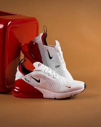 Footaction On Instagram This White Black University Red Looks Super Clean On The Nike Air Max 270 Available I Sneakers Nike Sneakers Nike Air Max Sneakers