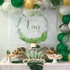 We provide decoration items for birthday party, baby shower.halloween, party games , tableware, balloons, photo props. Modern Jungle Theme Party Jungle Birthday Party Pretty My Party