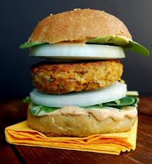 Moroccan Chickpea Burger Recipe Chickpea Burger Food Recipes