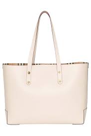 Burberry Embossed Crest Small Leather Tote Lyst