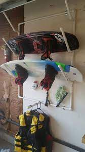 Wakeboard Snowboard Rack Pvc Diy Kayak Storage Wakeboard Storage Surfboard Rack