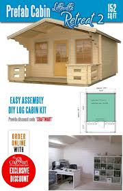 If you're dreaming of living in a log cabin, these are the 8 best log cabin kits to look at. 14 Small Granny Pods Log Cabin Kits You Can Buy Online Craft Mart Prefab Cabin Kits Tiny House Kits Tiny House Cabin