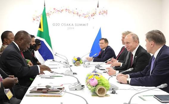 Conversation with President of South Africa Cyril Ramaphosa • President of Russia
