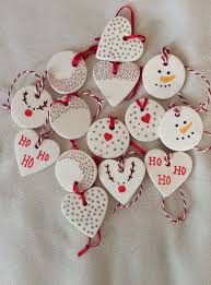 Baking Soda Clay Decorations Christmas Clay Clay Christmas Decorations Homemade Christmas Decorations