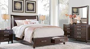 Bellissimo Java 5 Pc Queen Sleigh Bedroom With Storage King Size Bedroom Furniture Sets King Bedroom Sets Bedroom Sets