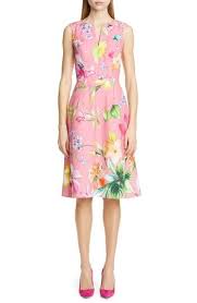 Carolina Herrera Floral Cocktail Dress Trendy Cocktail Dresses Cocktail Dresses Online Carolina Herrera Dresses