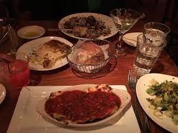 Lasagna With Pesto Bechamel Sauce Brussel Sprouts With Pancetta Clams Alla Vongole And Rosemary Gorgonzo Brussel Sprouts With Pancetta Potato Gratin Pancetta