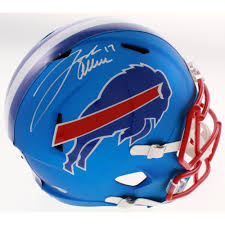 The nfl is allowing a bit more freedom for teams regarding their look starting in 2022. Josh Allen Signed Buffalo Bills Full Size Blaze Speed Helmet Beckett Coa Pristine Auction