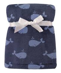 Made in usa by highly trained and skilled machine operators. Hudson Baby 30 X 40 Navy Blue Whale Plush Fleece Blanket Best Price And Reviews Zulily