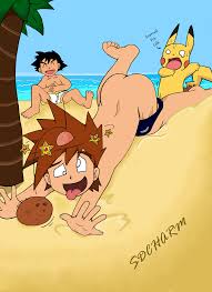 Post 2273361: Ash_Ketchum Gary_Oak Pikachu Porkyman