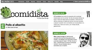 Otro blog de cocina que me encanta es sabor gourmet, aunque, más que un blog se definen si tienes algún blog de cocina que te guste mucho, recuerda que puedes recomendárnoslo en los. Ondakin Se Reencarna En El Comidista Blog De El Pais Pepekitchen