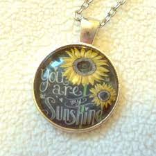 You Are My Sunshine Necklace Sunshine Necklace Jewelry Design Fine Fashion Jewelry