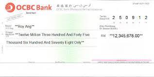 An unconditional order in writing addressed by one person to another, signed by the person giving it, requiring the banker to pay on demand a sum certain of money to or to the order how does the cheque clearing process work? Cheque Writing Printing Software For Malaysia Banks