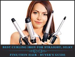 Set the curling iron on a high heat setting. Featured Image Of Best Curling Iron For Straight Silky Fine Thin Hair Buyer S Guide Good Curling Irons Straight Hairstyles How To Curl Your Hair