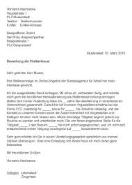 Muster Bewerbung Als Strassenbauer