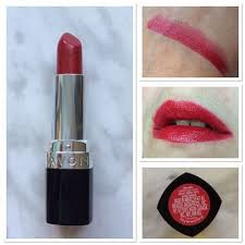 Avon Ultra Comfort Lipstick In Berry Berry Nice Red Lipstick Swatches Makeup Swatches Lipstick Swatches