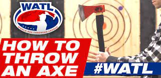 Beginner gibt es bei ebay! How To Throw An Axe A Video World Axe Throwing League