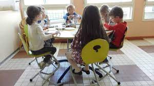du nouveau a doisneau cuisine centrale villement amenagement cantine en chaises surelevees pour ameliorer les condition cuisine centrale nouveau ne cantine