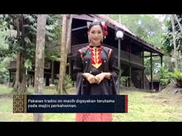 Kebanyakan suku kaum di sabah memilih hitam sebagai warna. Khazanah Kita Episod 15 Baju Wanita Melanau Youtube