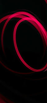 Iphonexpapers Com Iphone X Wallpaper Vo49 Circle Light Dark Red Pattern