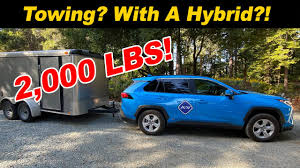 Start a new toyota rav4 question. Can A Hybrid Tow We Put A Rav4 Hybrid To The Test Youtube