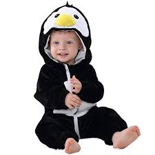 Check spelling or type a new query. Idgirl Baby Penguin Costume Animal Romper For Infant Winter Flannel Outfits 12 18 Months Black Wantitall